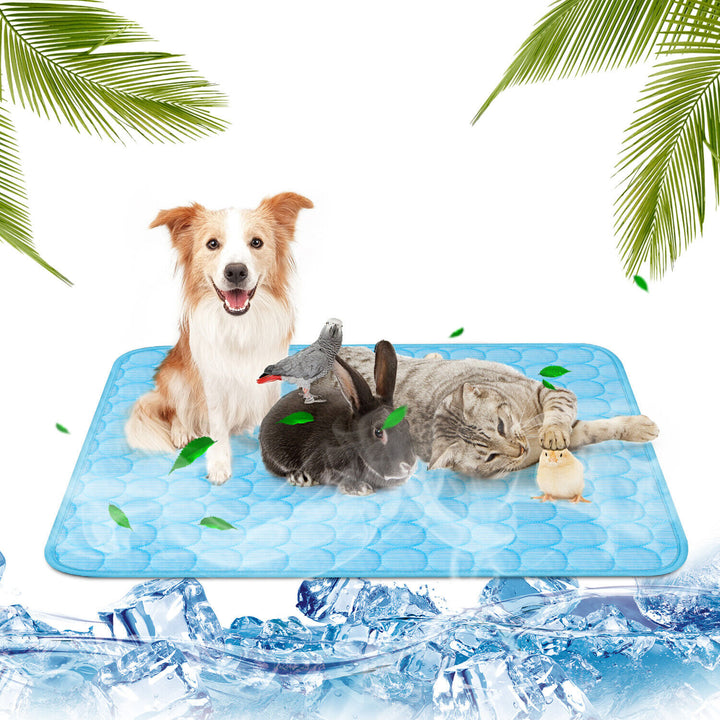 Pet Cooling Mat Cool Pad Cushion Dog/ Cat Puppy Blanket for Summer Sleeping Bed Dog Cooling Bed Pet Cooling Mat