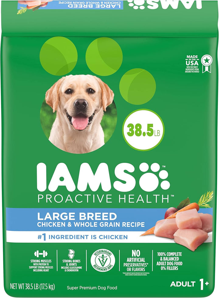 Large Breed Adult Dry Dog Food Lamb & Rice Recipe, 15 Lb. Bag