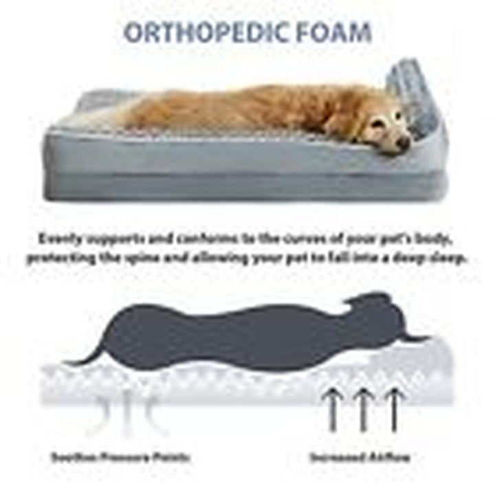 Orthopedic Dog Beds for Large Dogs-Waterproo