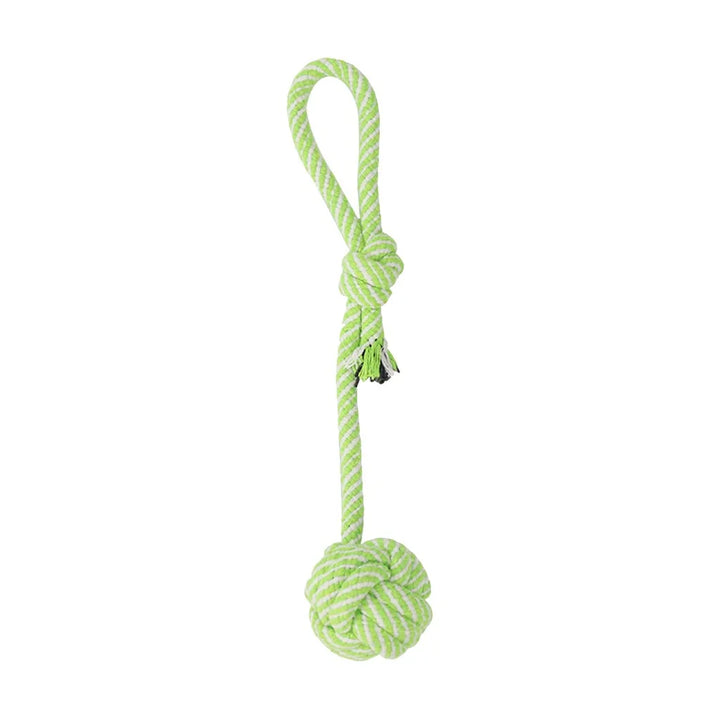 Puppy Dog Pet Toy Cotton Braid Shape Rope Chew Knot New Hand-Drawn Dog