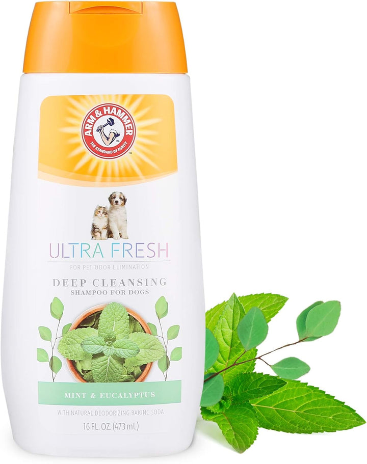 Ultra Fresh Dog Shampoos, Conditioners, and Sprays for Dogs |  Baking Soda Ingredient Helps Neutralize Bad Pet Odors for an Advanced Clean | Itch Relief Shampoo for Dogs