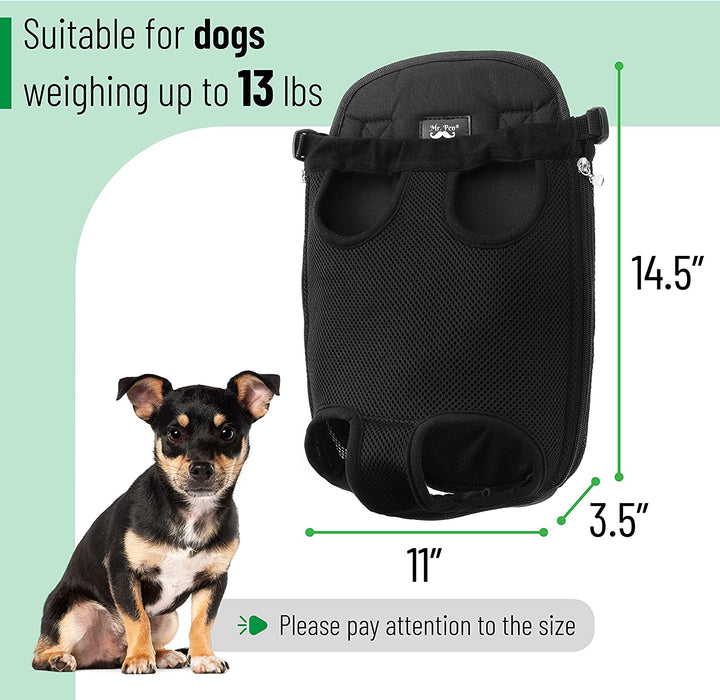 - Pet Adjustable Dog Carrier Backpacks, Hiking Travel Backpack, Puppy Backpack, Dog Front Carrier