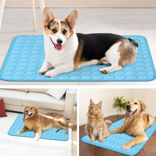 Pet Cooling Mat Cool Pad Cushion Dog/ Cat Puppy Blanket for Summer Sleeping Bed Dog Cooling Bed Pet Cooling Mat