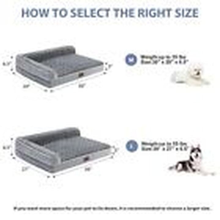 Orthopedic Dog Beds for Large Dogs-Waterproo