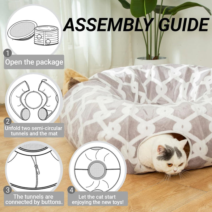 Large Cat Tunnel Bed