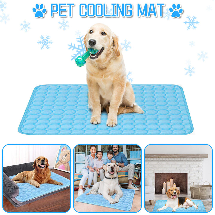 Pet Cooling Mat Cool Pad Cushion Dog/ Cat Puppy Blanket for Summer Sleeping Bed Dog Cooling Bed Pet Cooling Mat