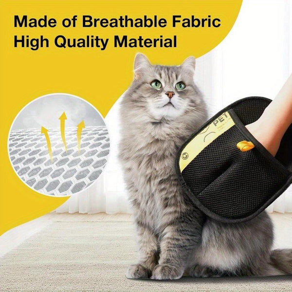 Pet Static Hair Removal Gloves For Cats And Dogs, Suitable For Carpets, Sofas, Clothing And Furniture