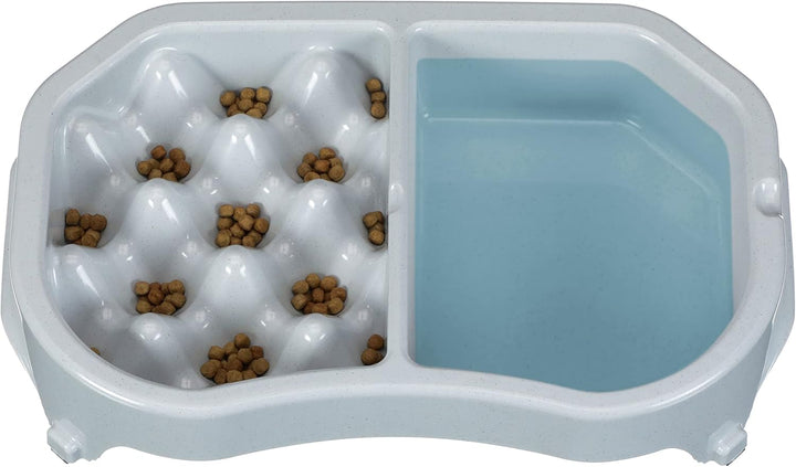 Slow Feeder - Fun, Healthy, Stress Free Dog Bowl Helps Stop Bloat Prevents Obesity Improves Digestion 